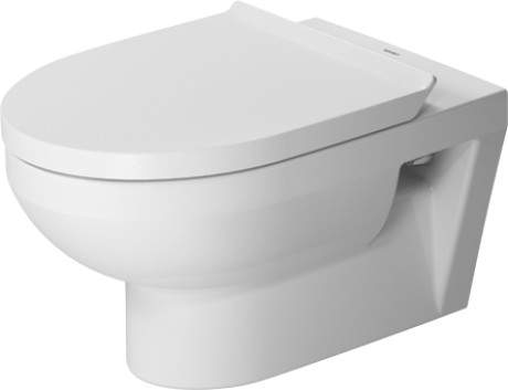 Duravit N.1.  Toilet wall mounted washdown model rimless